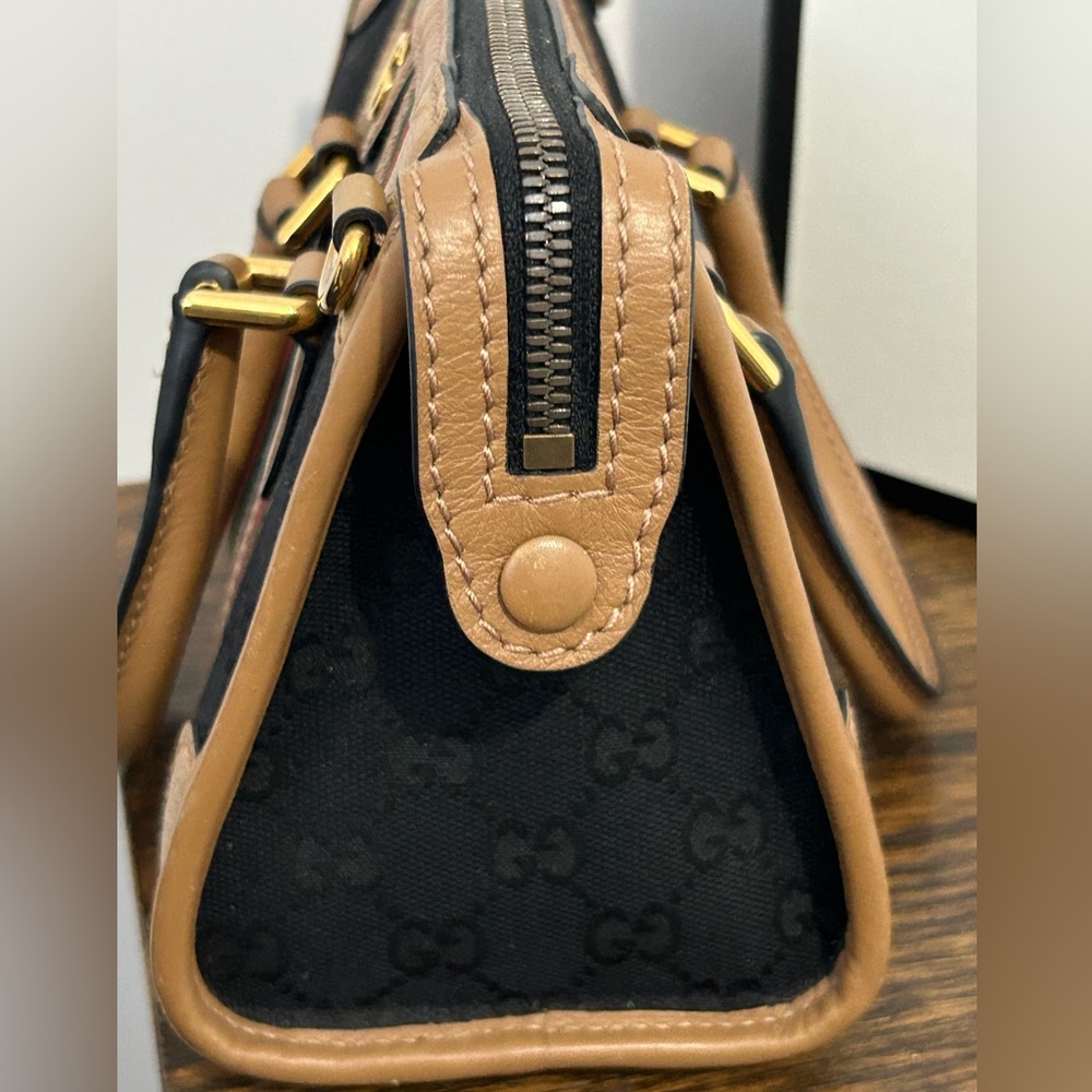 Gucci Mini GG Canvas Bauletto - Picture 7 of 15